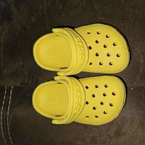 Crocs Kids Yellow Clogs